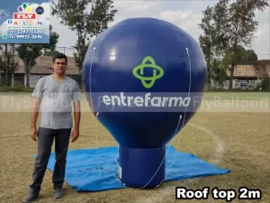 balão inflável promocional rede entrefarma